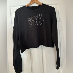 Long sleeve Row House Cropped sweatshirt Pull Together